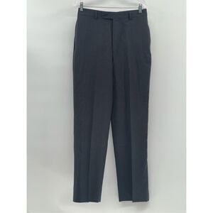 Jos A Bank Dress Pants Men's‎ Size 30x32 Gray Flat Front